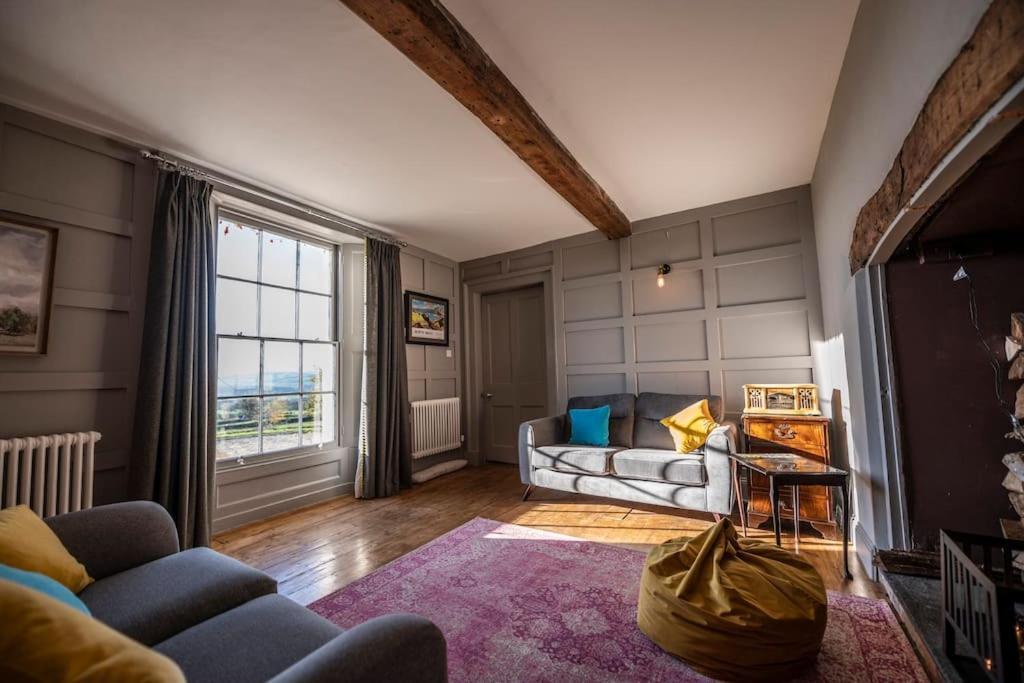 Georgian Country House -Panoramic Views -Sleeps 12 루틴 외부 사진