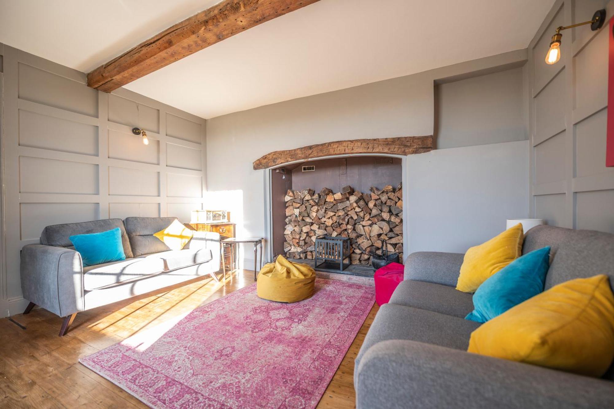 Georgian Country House -Panoramic Views -Sleeps 12 루틴 외부 사진